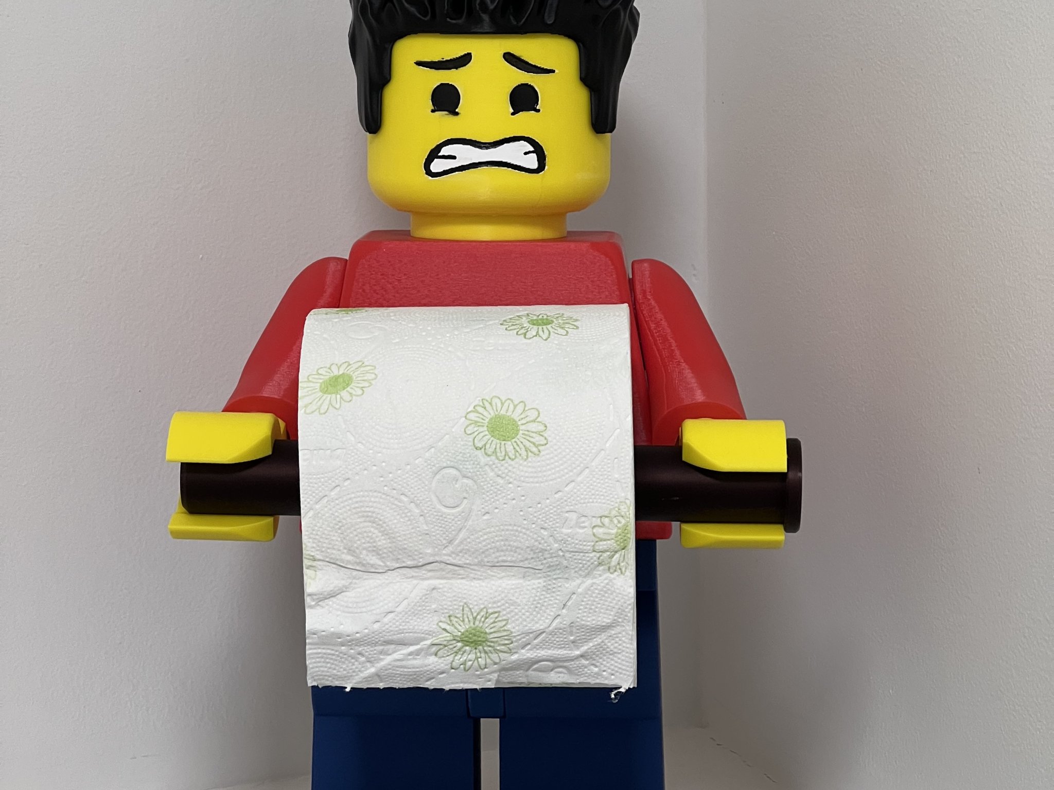 Tiêu đề LEGO Người giấy vệ sinh Tóm tắt Người đàn ông LEG