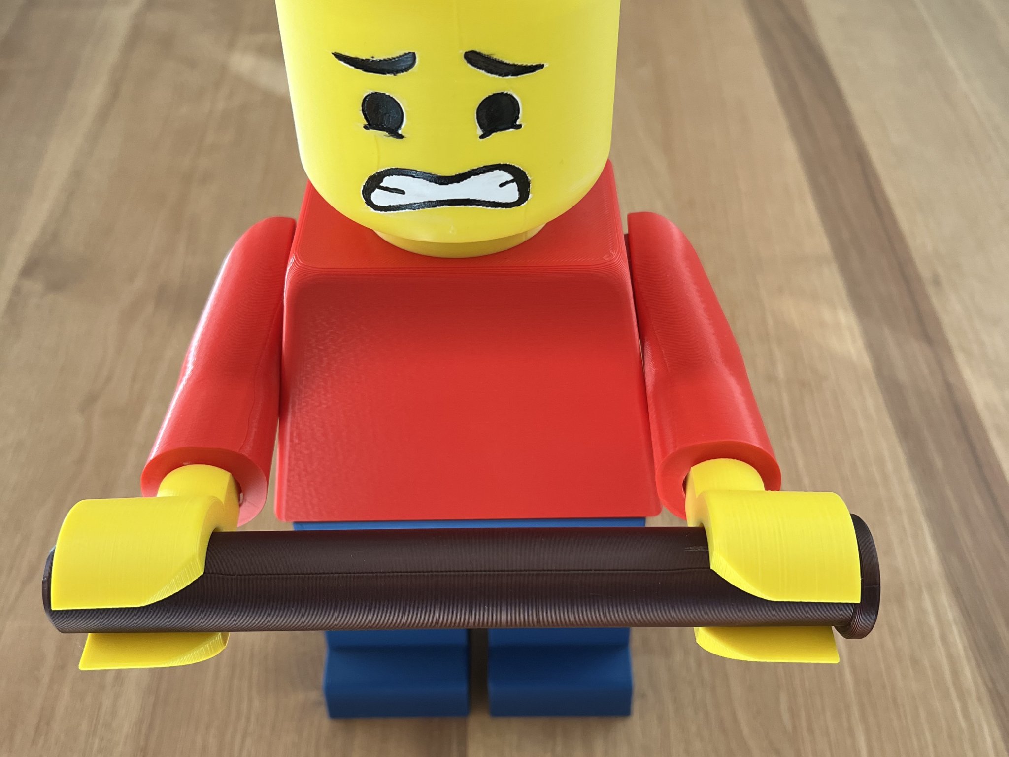 Tiêu đề LEGO Người giấy vệ sinh Tóm tắt Người đàn ông LEG