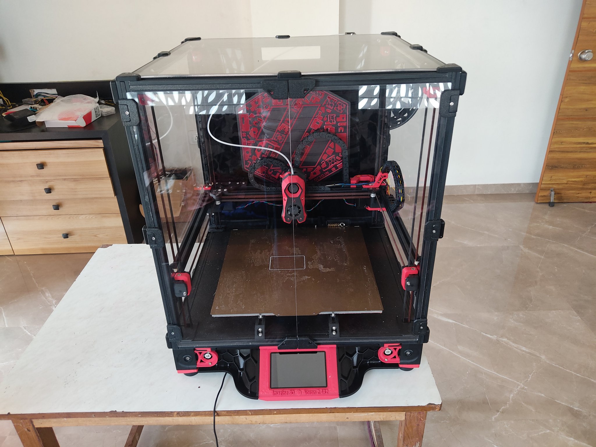 Tiêu đề Voron 24 Váy phía trước bên trái cho 415066-bigtreetech-hdm