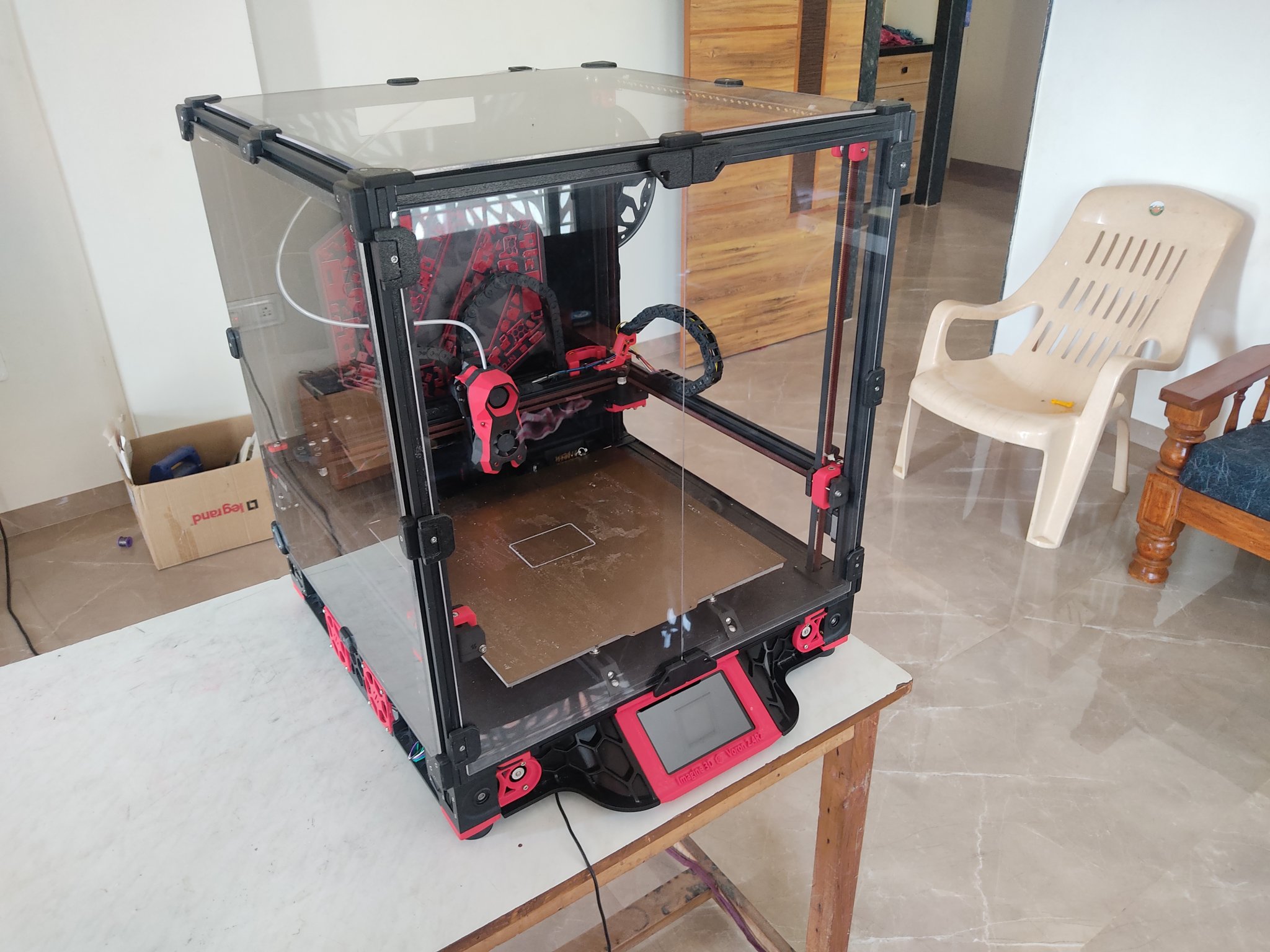 Tiêu đề Voron 24 Váy phía trước bên trái cho 415066-bigtreetech-hdm