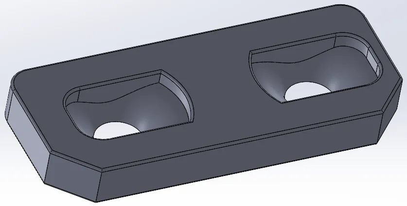 M-Lok Riser Plate (Một Khe M-Lok)