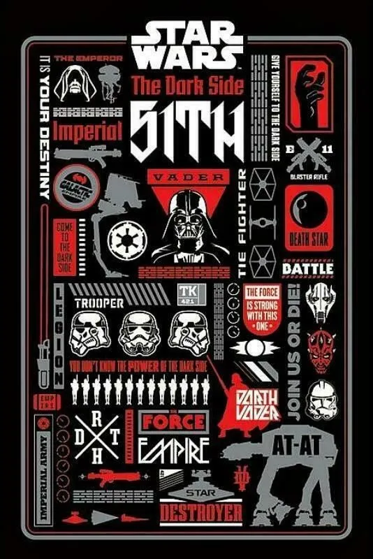 Tiêu đề Star Wars Iconographic - Hueforge Tóm tắt Một cuộc chiến