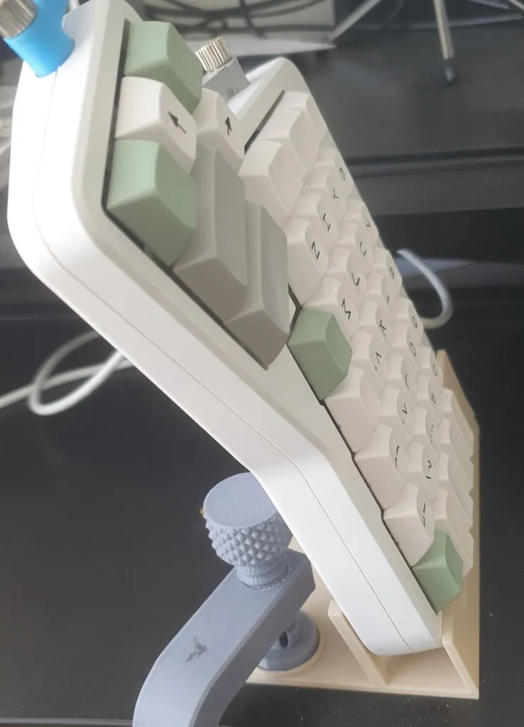 Tiêu đề Ergodox EZ Giá đỡ thẳng đứng có thể tùy chỉnh Tóm