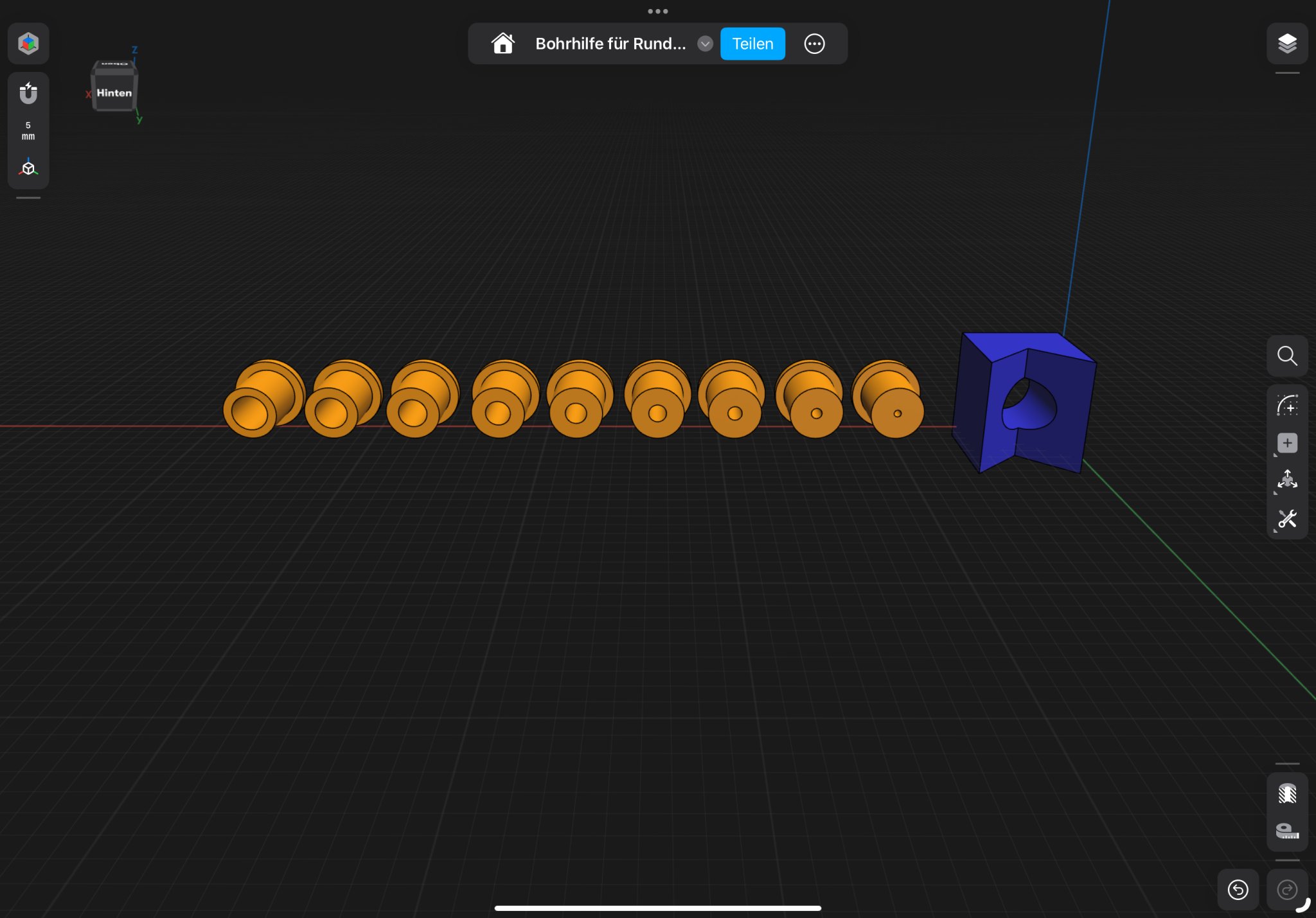 Tiêu đề Biến Bohrhilfe für Rundmaterial Tóm tắt Die Bohrhilfe hat d