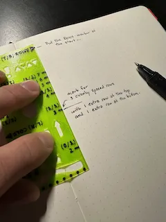 Tiêu đề Bộ chia hàngcột nhật ký Tóm tắt Mẫu Bullet Journal