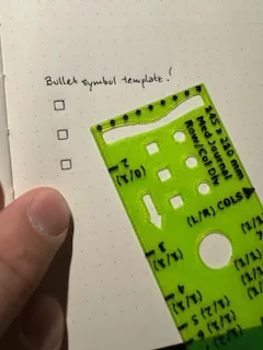 Tiêu đề Bộ chia hàngcột nhật ký Tóm tắt Mẫu Bullet Journal