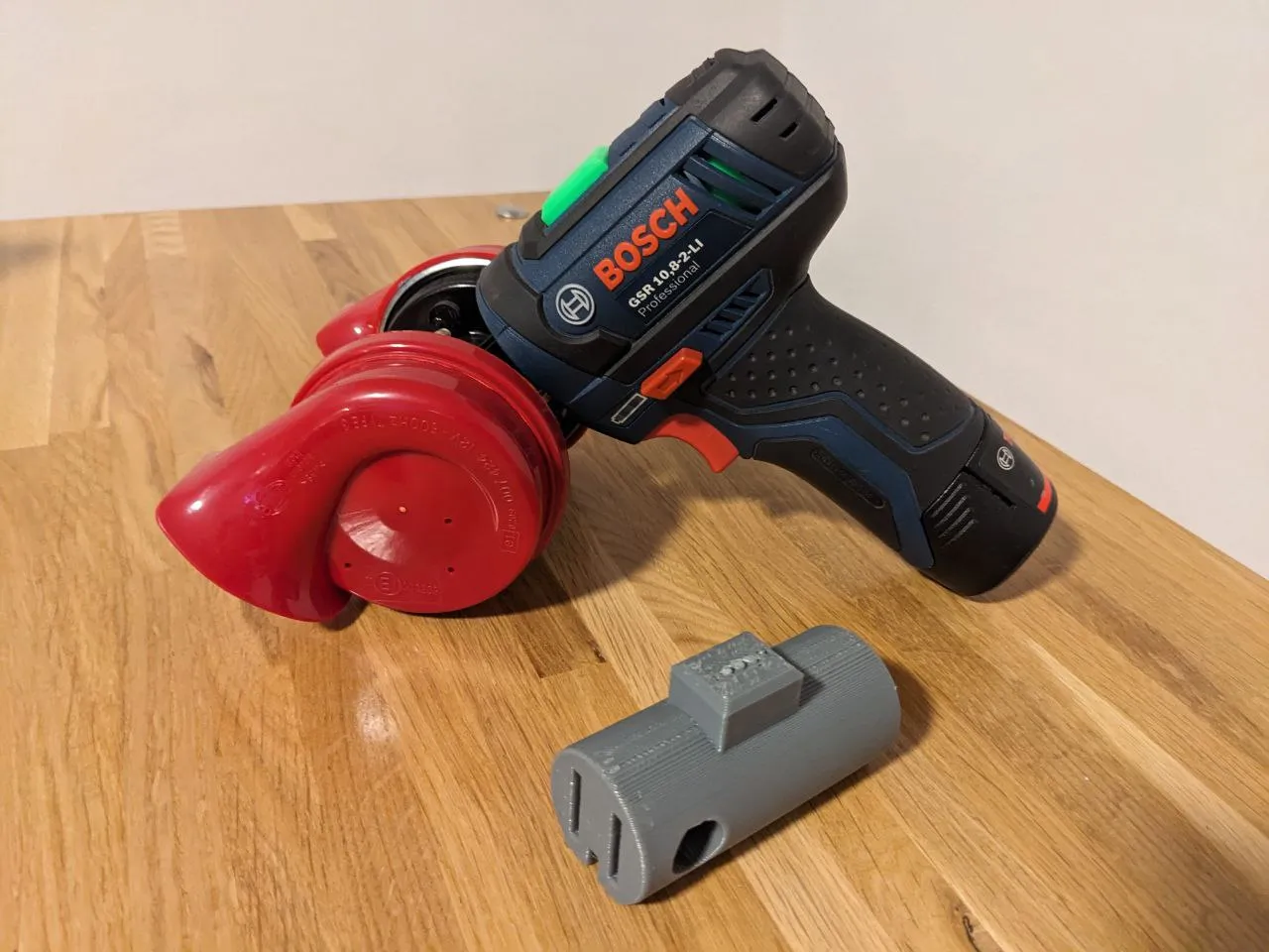 Tiêu đề Phụ kiện còi còi máy khoan GSR 12V-15 Tóm tắt việc kh