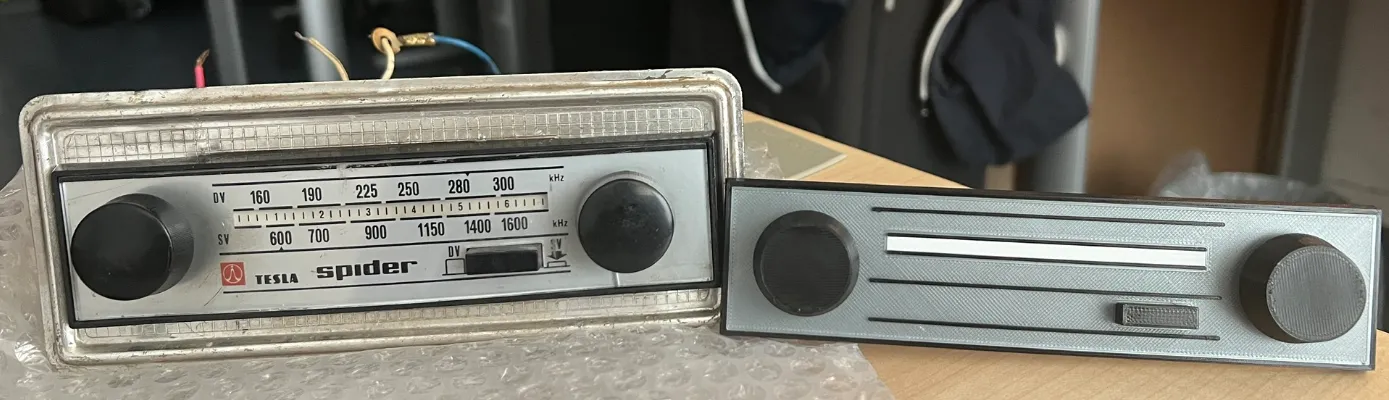 Fake radio for old cars