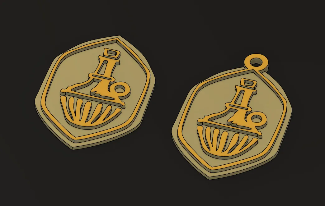 Móc khóa Biểu Tượng Baldur's Gate 3