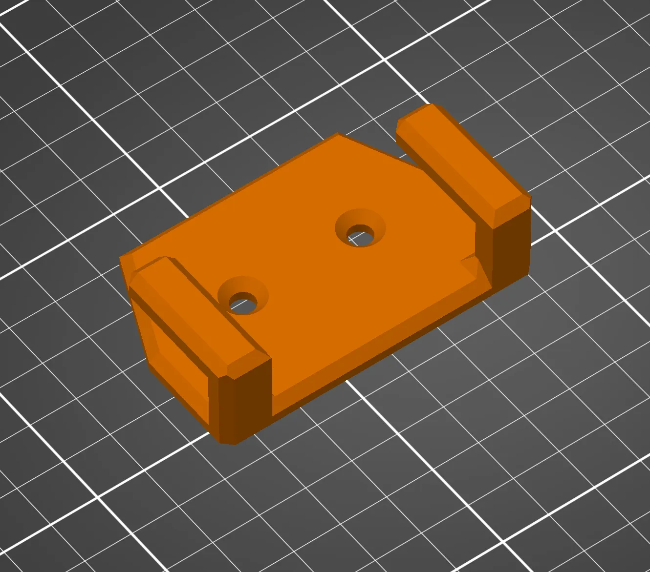 Wall mount for T-shaped rulers