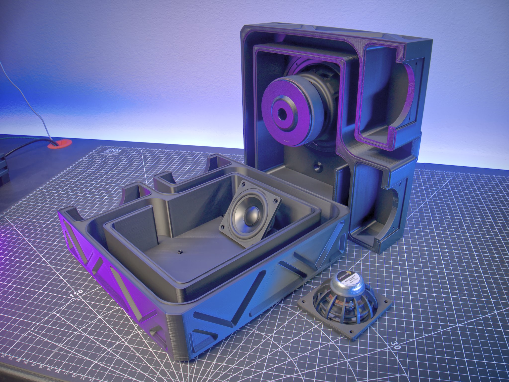 Tiêu đề Dòng HexiBox Loa ba lô Tang Band W5-1138SMF Dayton Audio DMA80