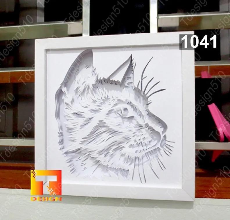 Tiêu đề Hộp đèn đầu mèo nhìn sang một bên Tóm tắt hộp đ