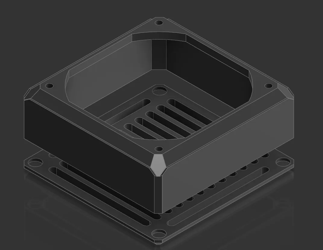 Hộp Lọc Than Hoạt Tính 90mm