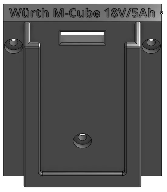 Tiêu đề Würth Akku Wandhalterung Giá treo tường tự khóa cho pin kh