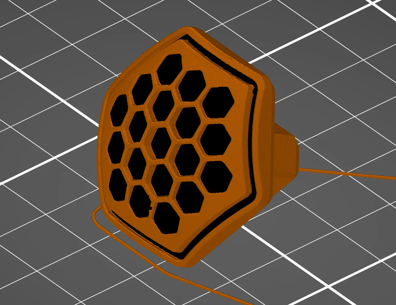 Tiêu đề Hex Fade Knob Tóm tắt Núm theo chủ đề Hex mờ dần Da