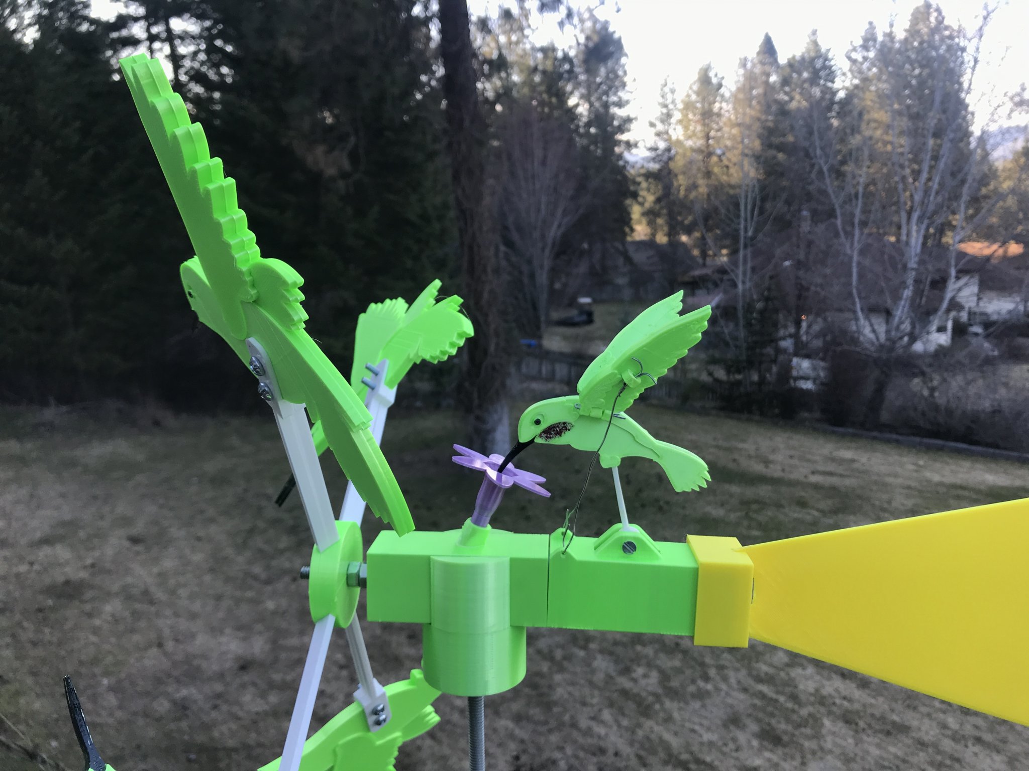 Hummngbird Whirligig