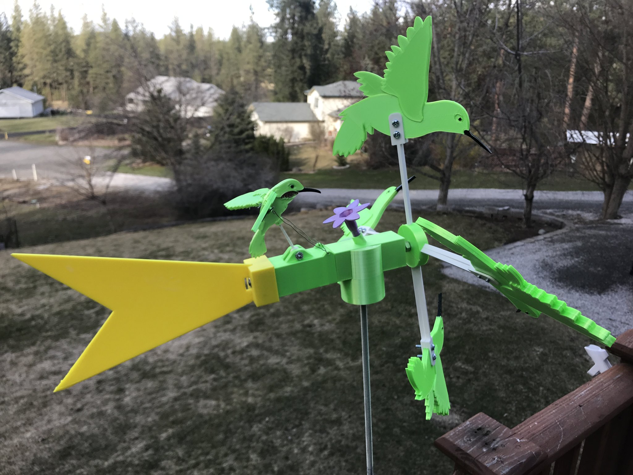 Hummngbird Whirligig