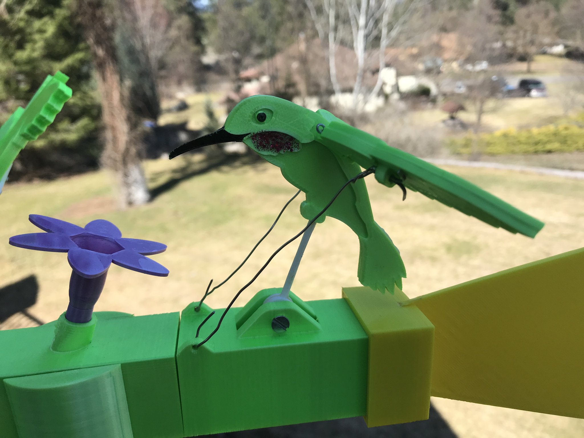 Hummngbird Whirligig