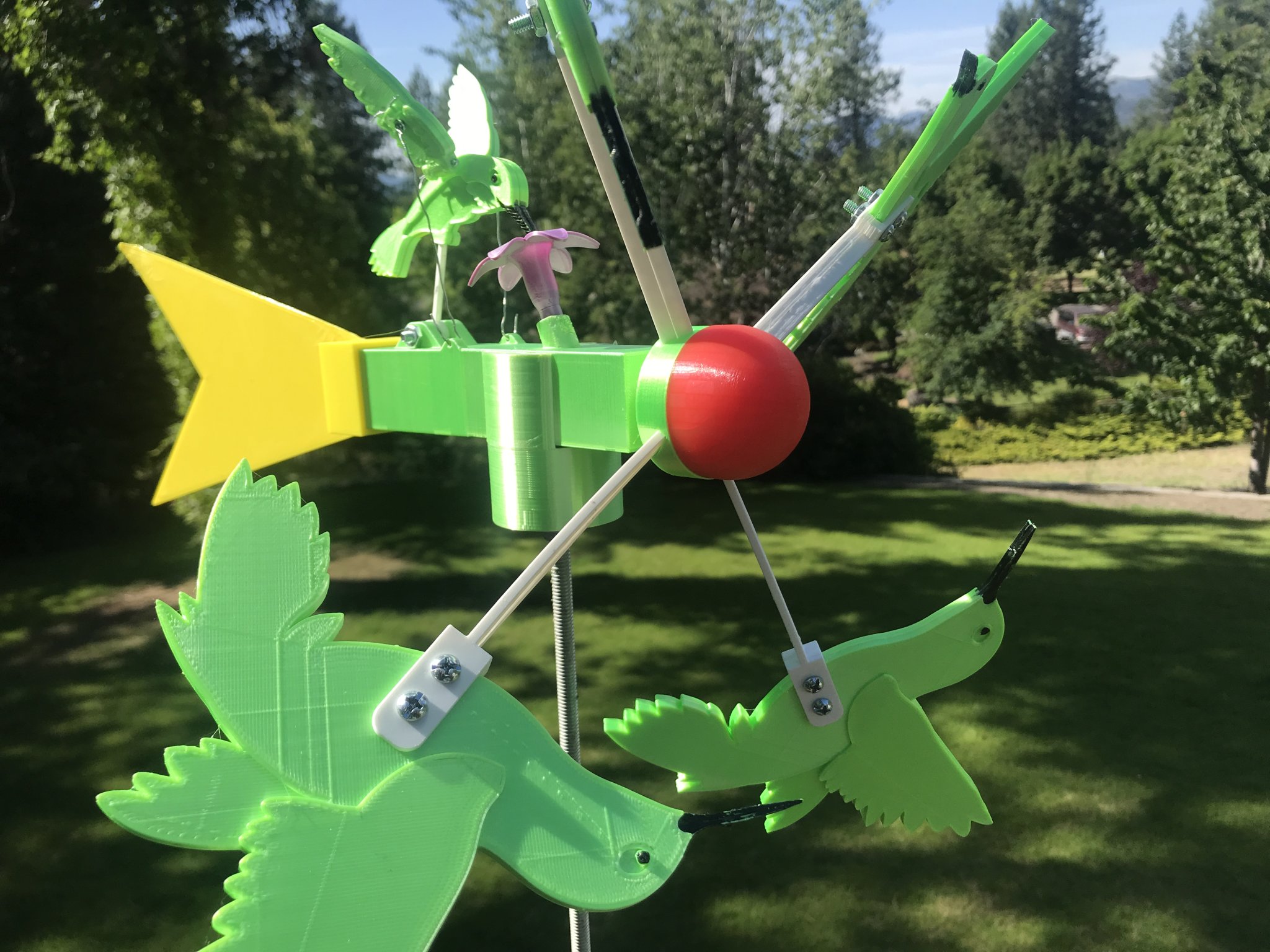 Hummngbird Whirligig