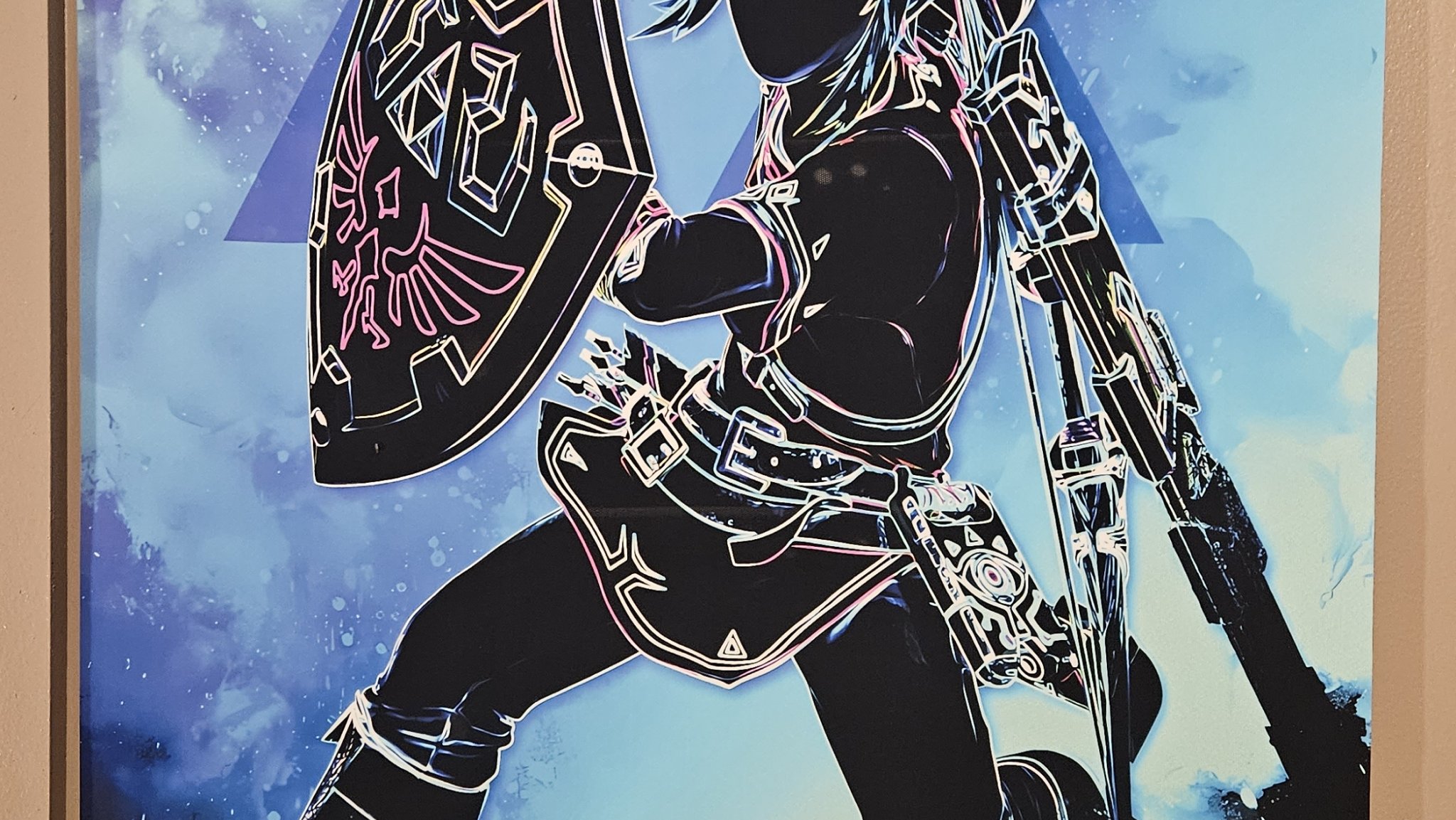 Tiêu đề Khung Poster không khung Tóm tắt khung góc có chèn M3 tre