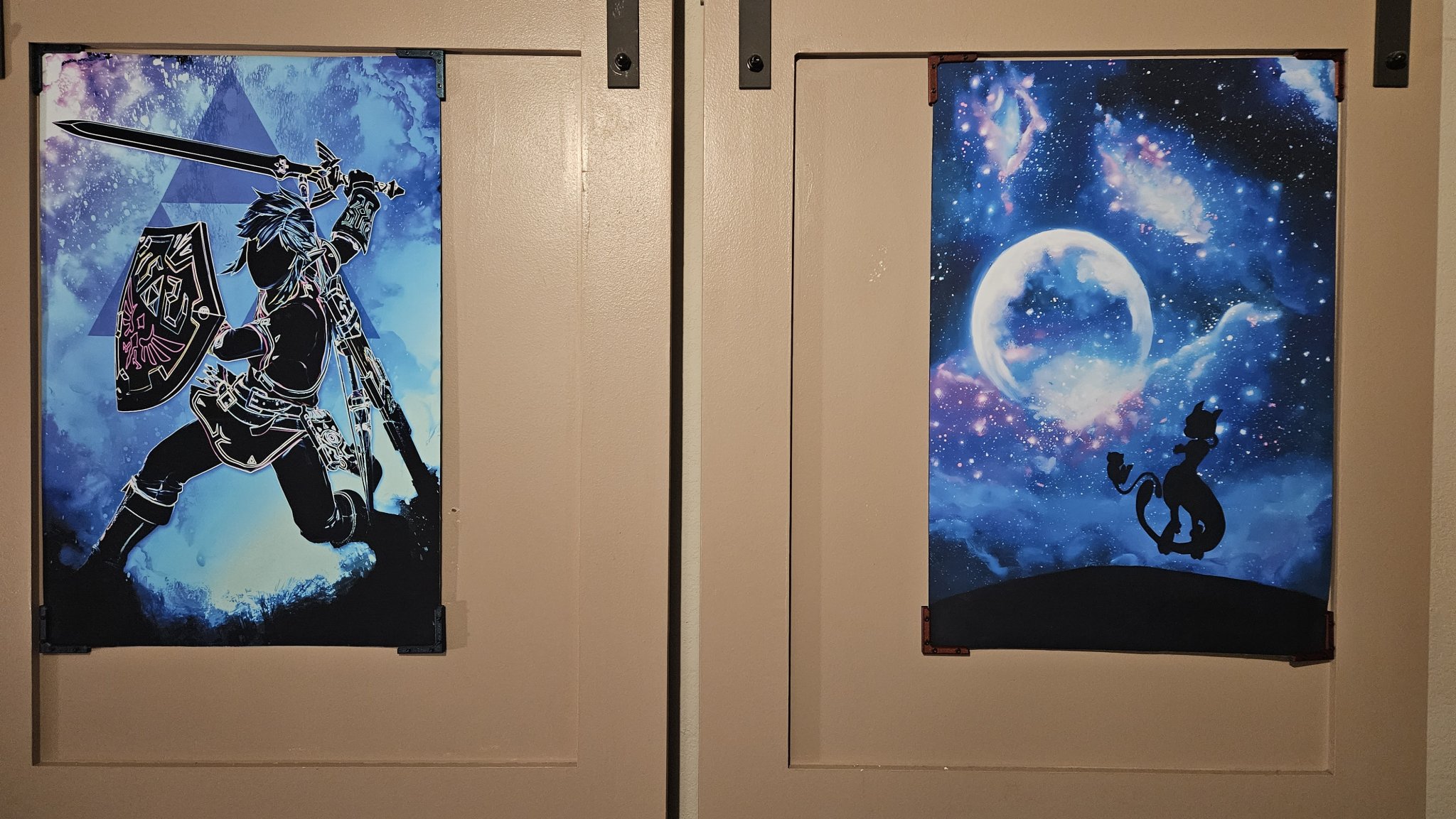 Tiêu đề Khung Poster không khung Tóm tắt khung góc có chèn M3 tre