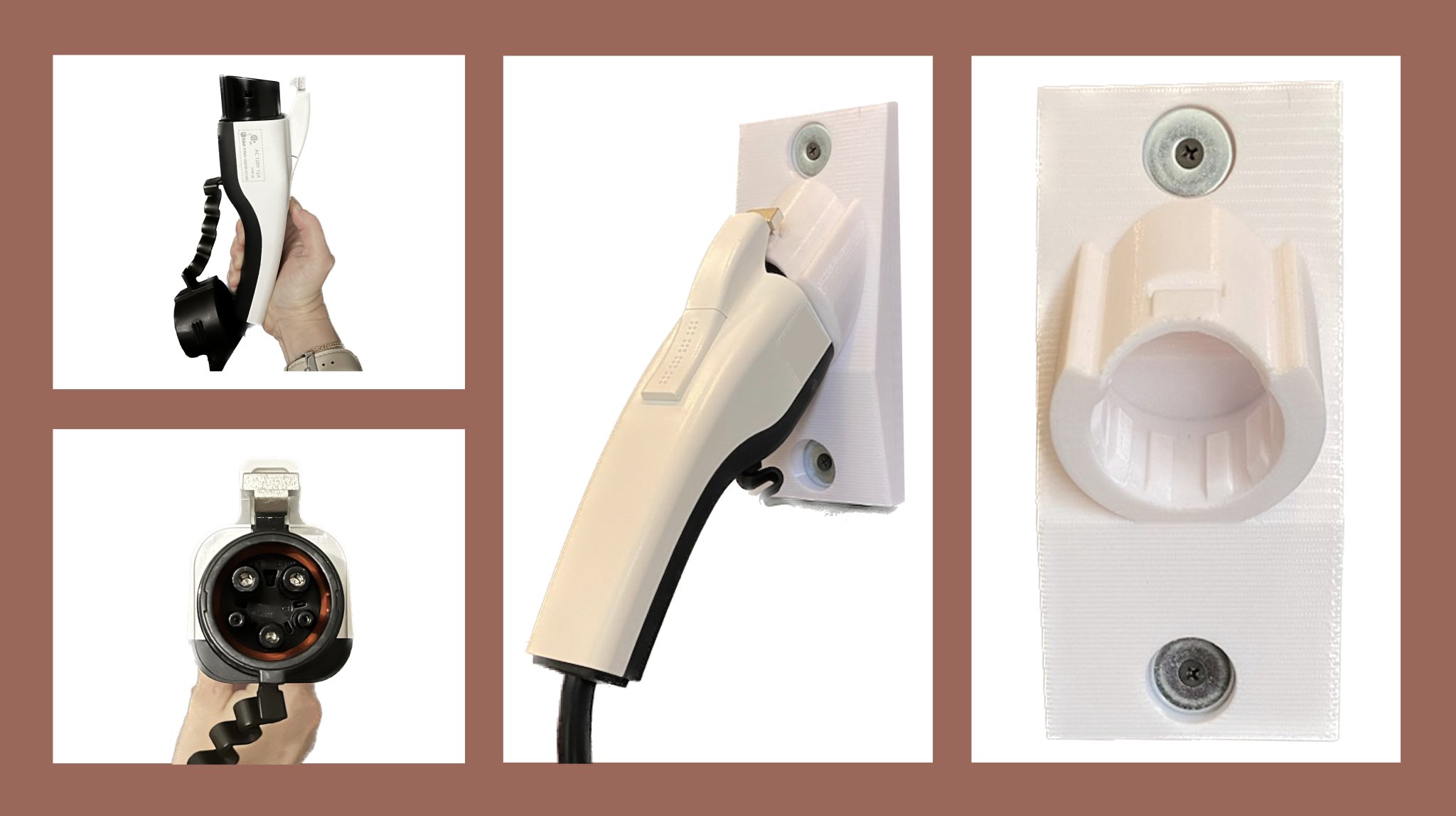 Tiêu đề Giá đỡ sạc xe hơi treo tường Sản xuất cho Ioniq5 T