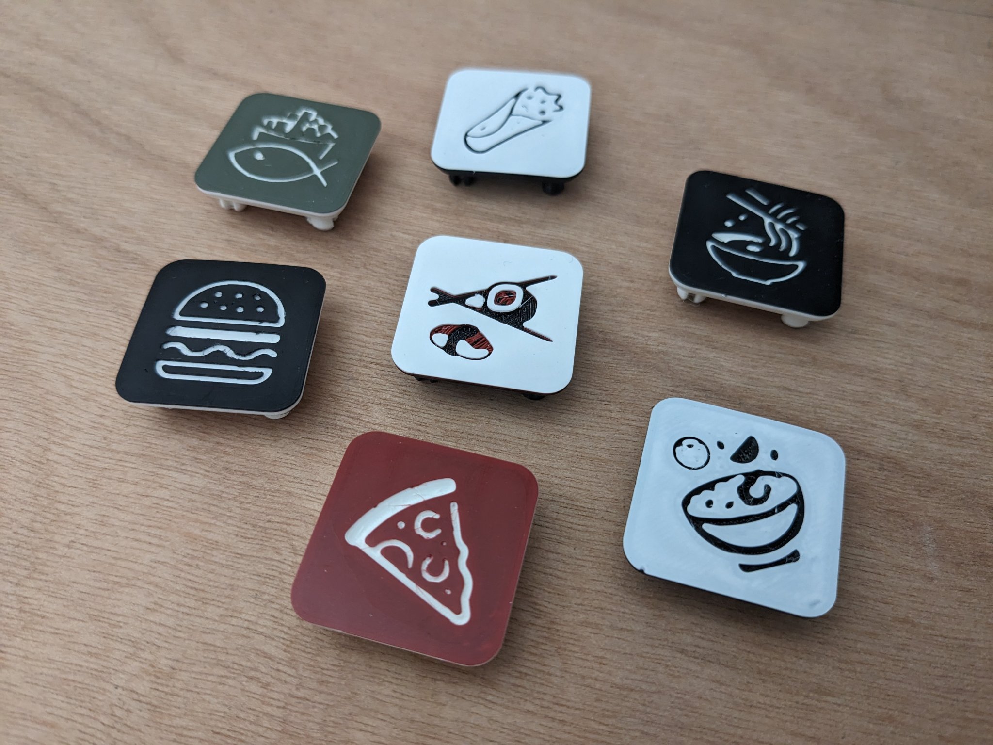 Tiêu đề Customable Cube - Takeaway Food Tóm tắt Một tập hợp các