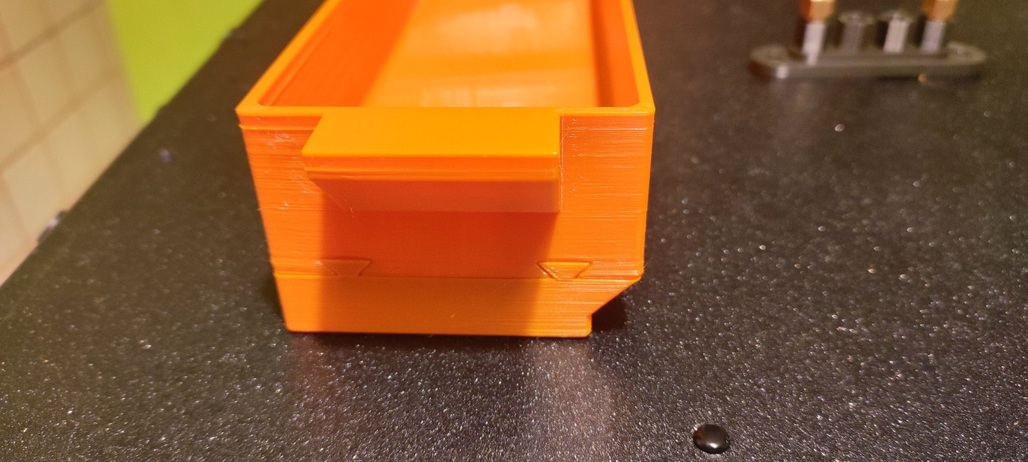 Trash Can for Prusa Enclosure (more space for LCD cables)