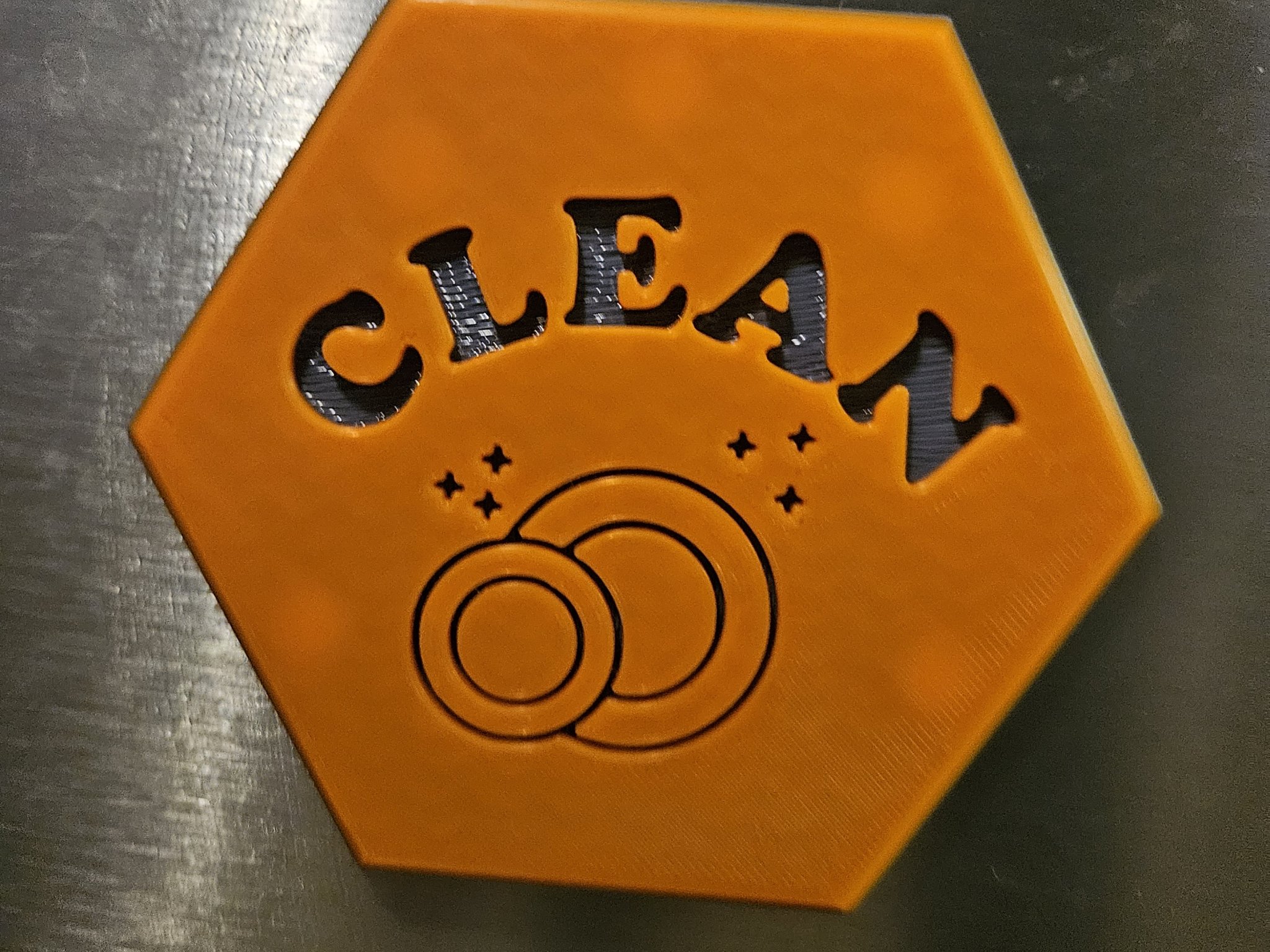 Magnetic Dishwasher Clean/Dirty Sign