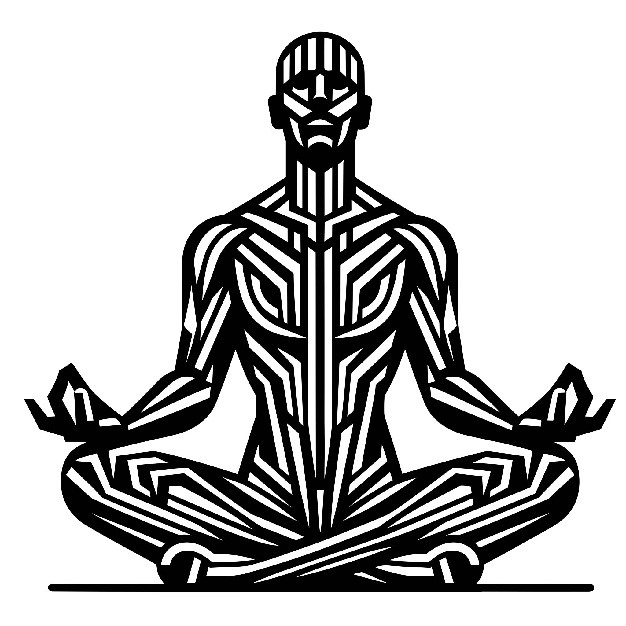 Tiêu đề Serene Thiền - Hình Zen có thể in 3D Tóm tắt Một tác