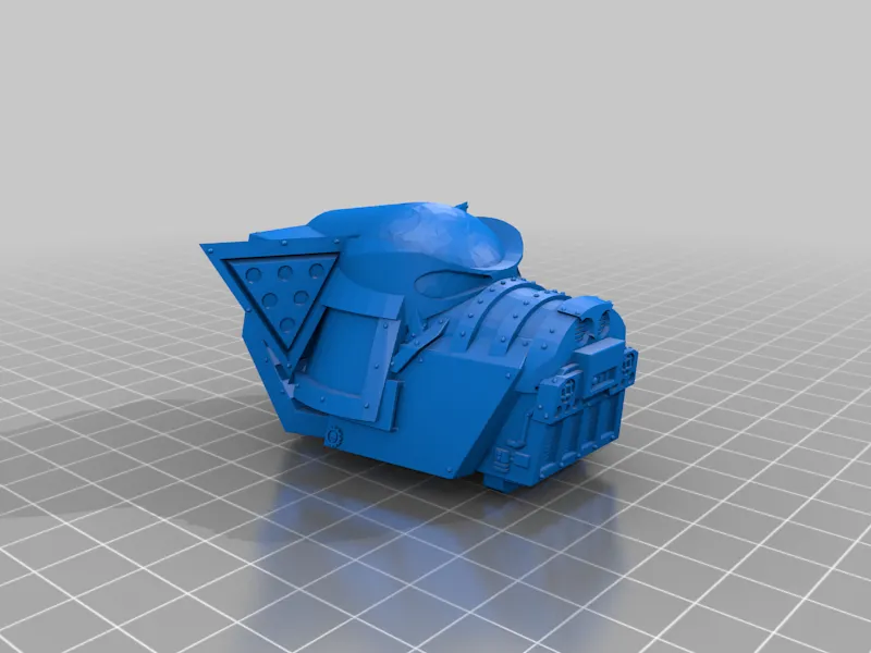 Caput Draconis - Đầu Titan Warhound Phối Lại