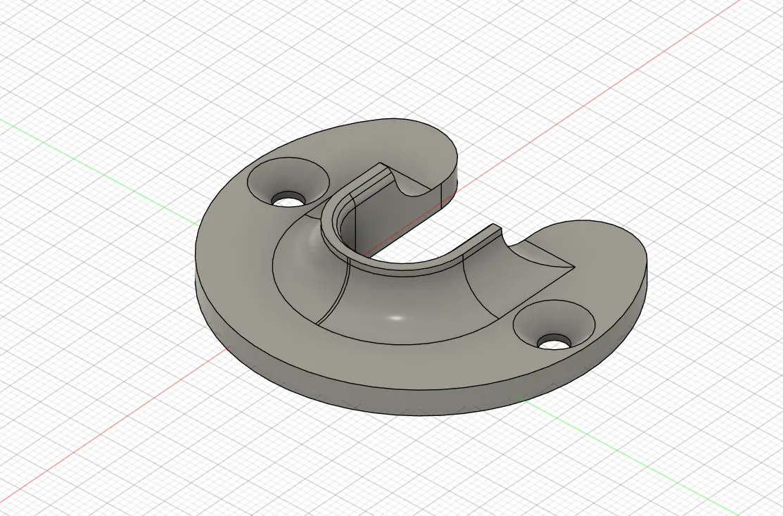 Giá đỡ thanh treo đồ tủ quần áo