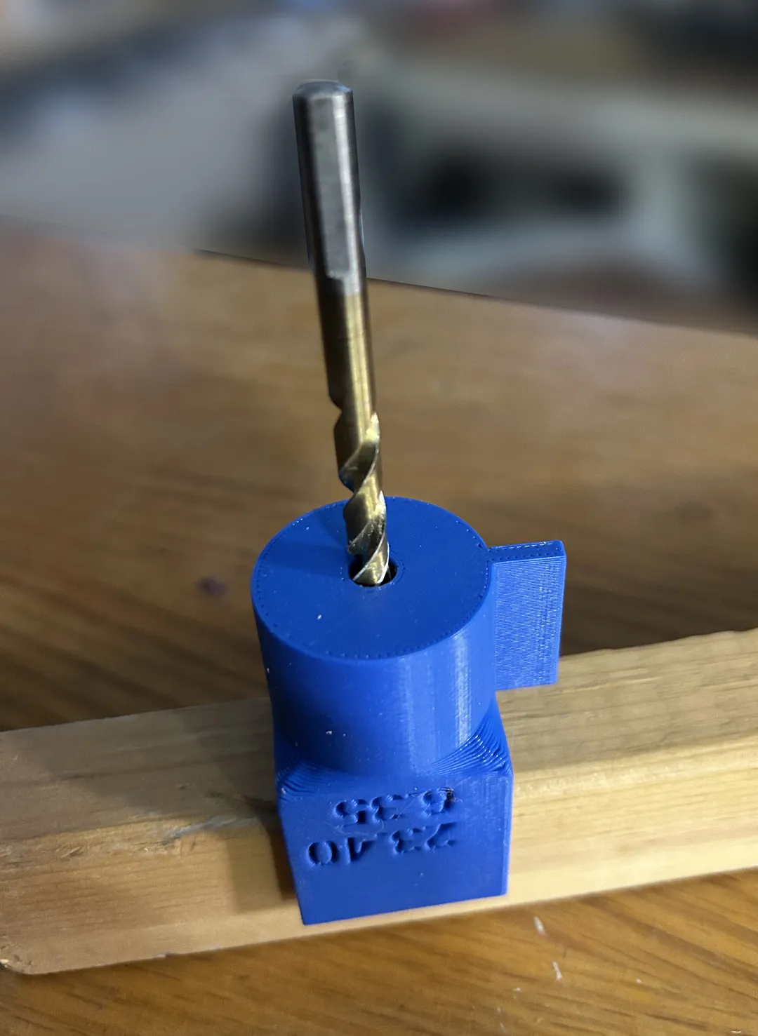 Drill guide (w/FreeCAD spreadsheet)