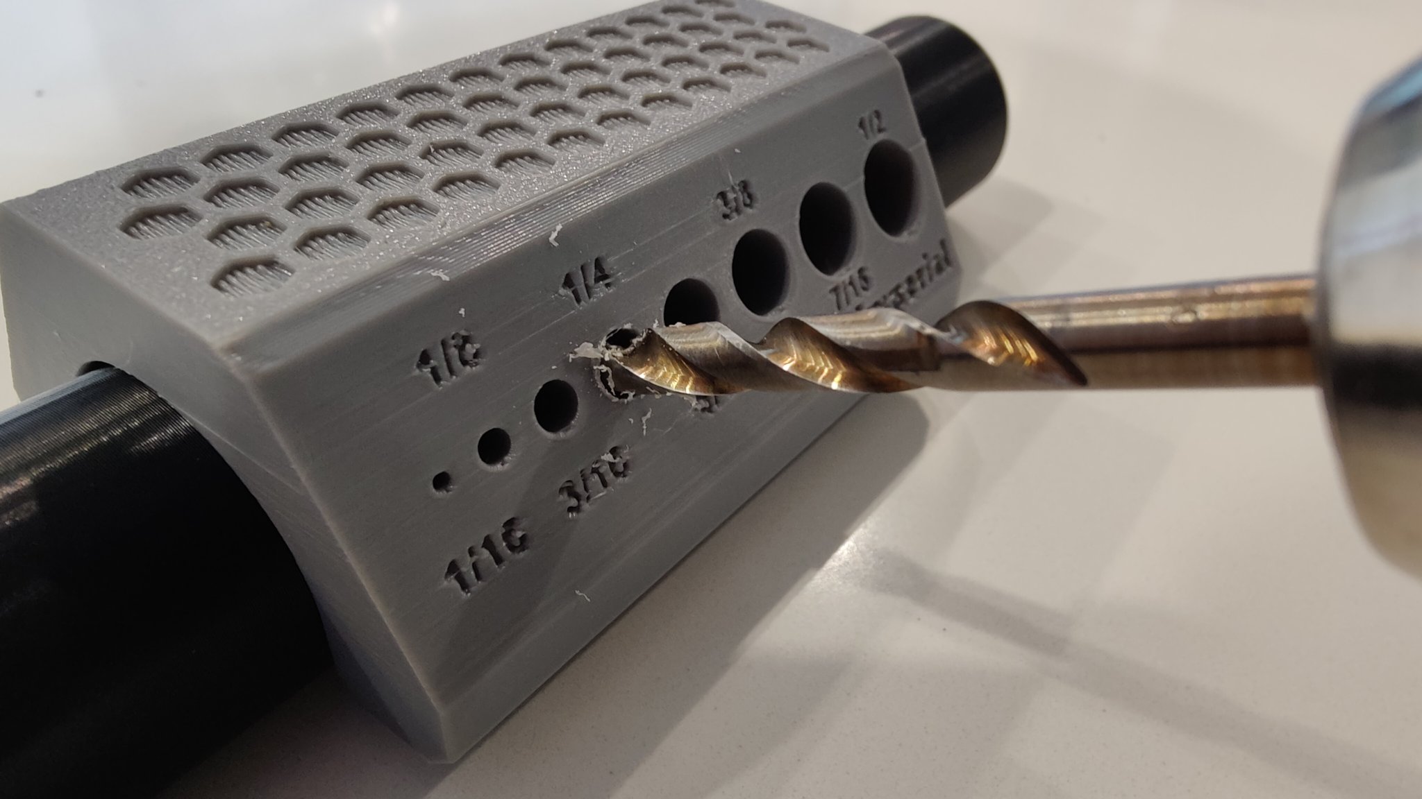 Khối Dẫn Hướng Khoan Tròn (Có Thể Tùy Chỉnh Tham Số)