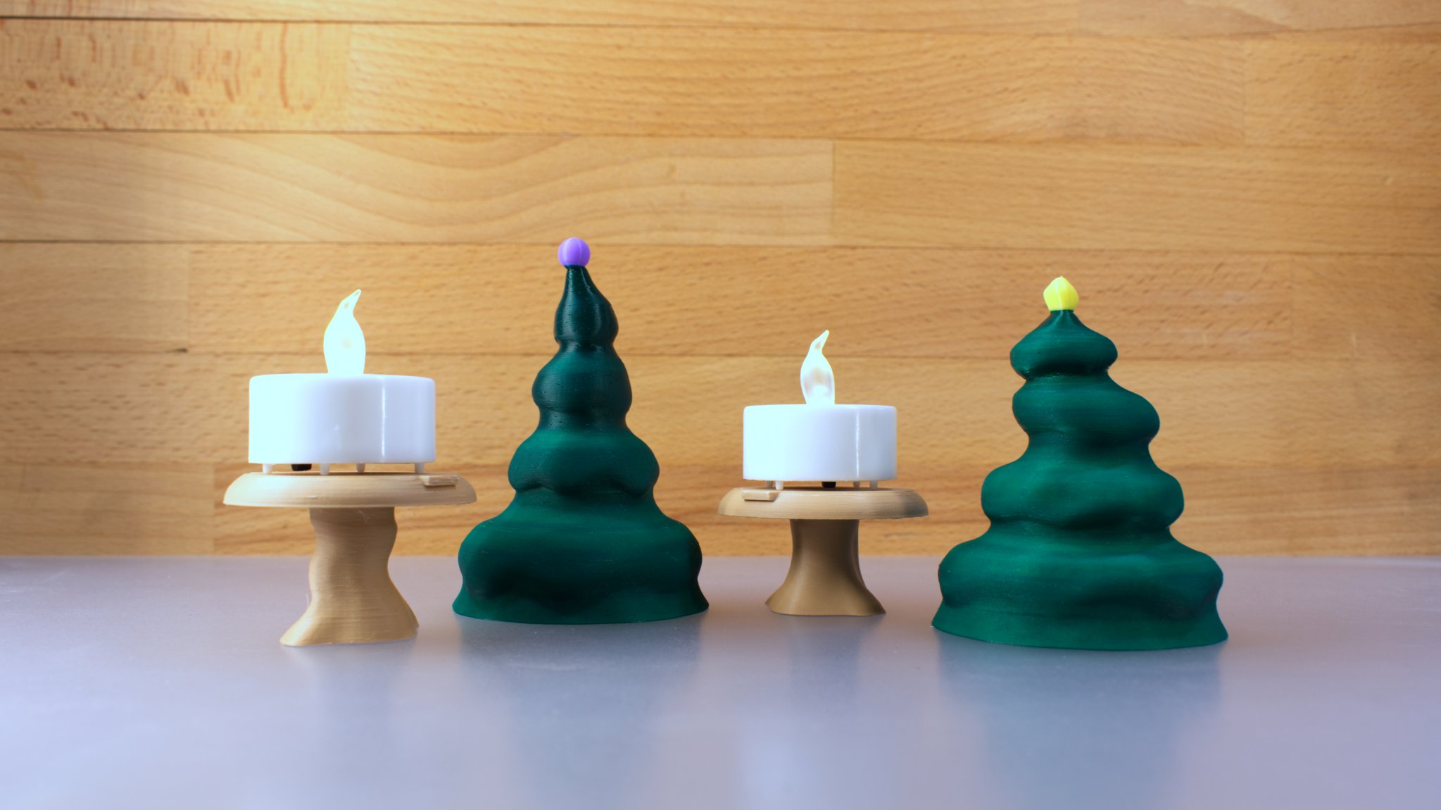 Cây Thông Noel - Sẵn Sàng Đặt Nến