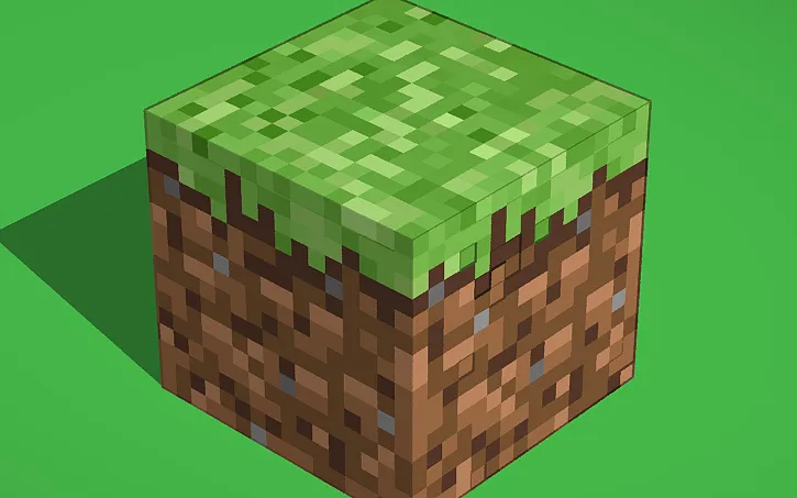 Tiêu đề Minecraft Tóm tắt Logo Minecraft ở dạng 3D DANH MỤC Ng