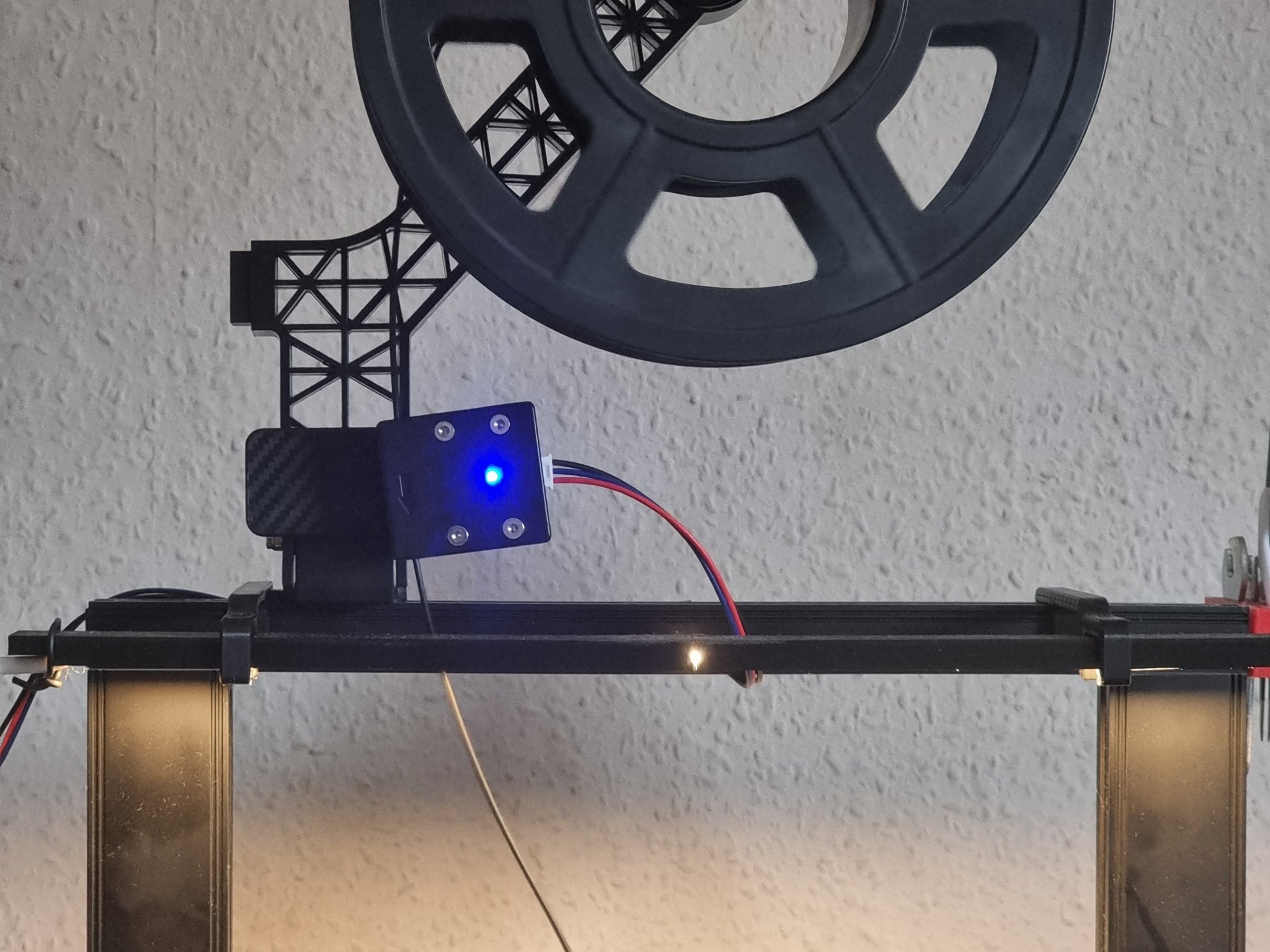 Giá đỡ cảm biến hết dây tóc xoay cho giá đỡ cuộn dây tóc Creality