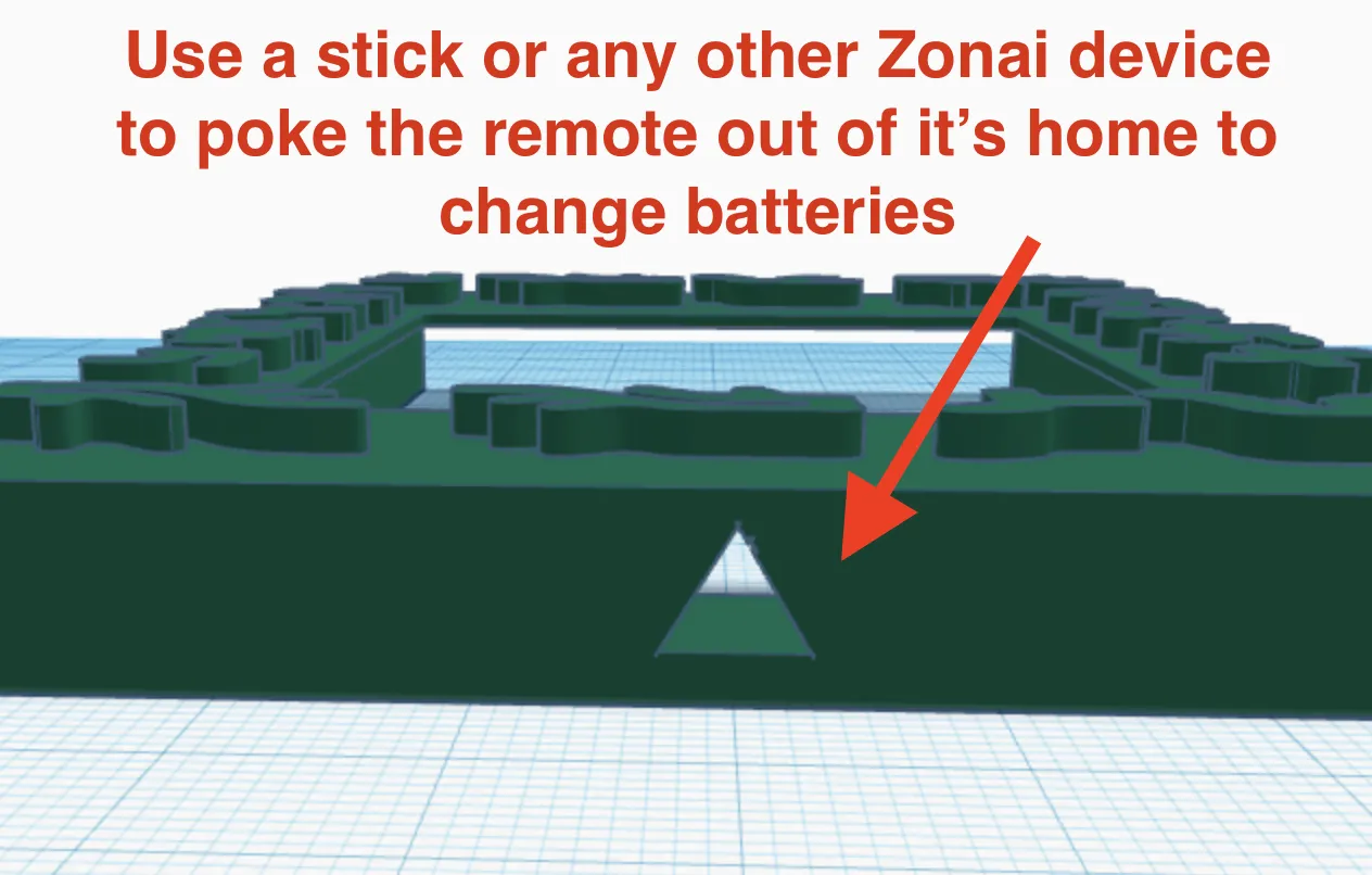 Tiêu đề Giá đỡ điều khiển từ xa LED RGB phiên bản Zelda BOTW