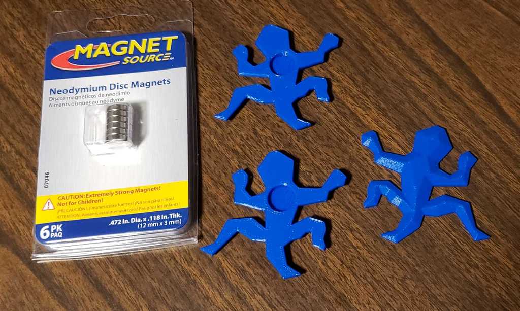 Escher Lizard with Magnet