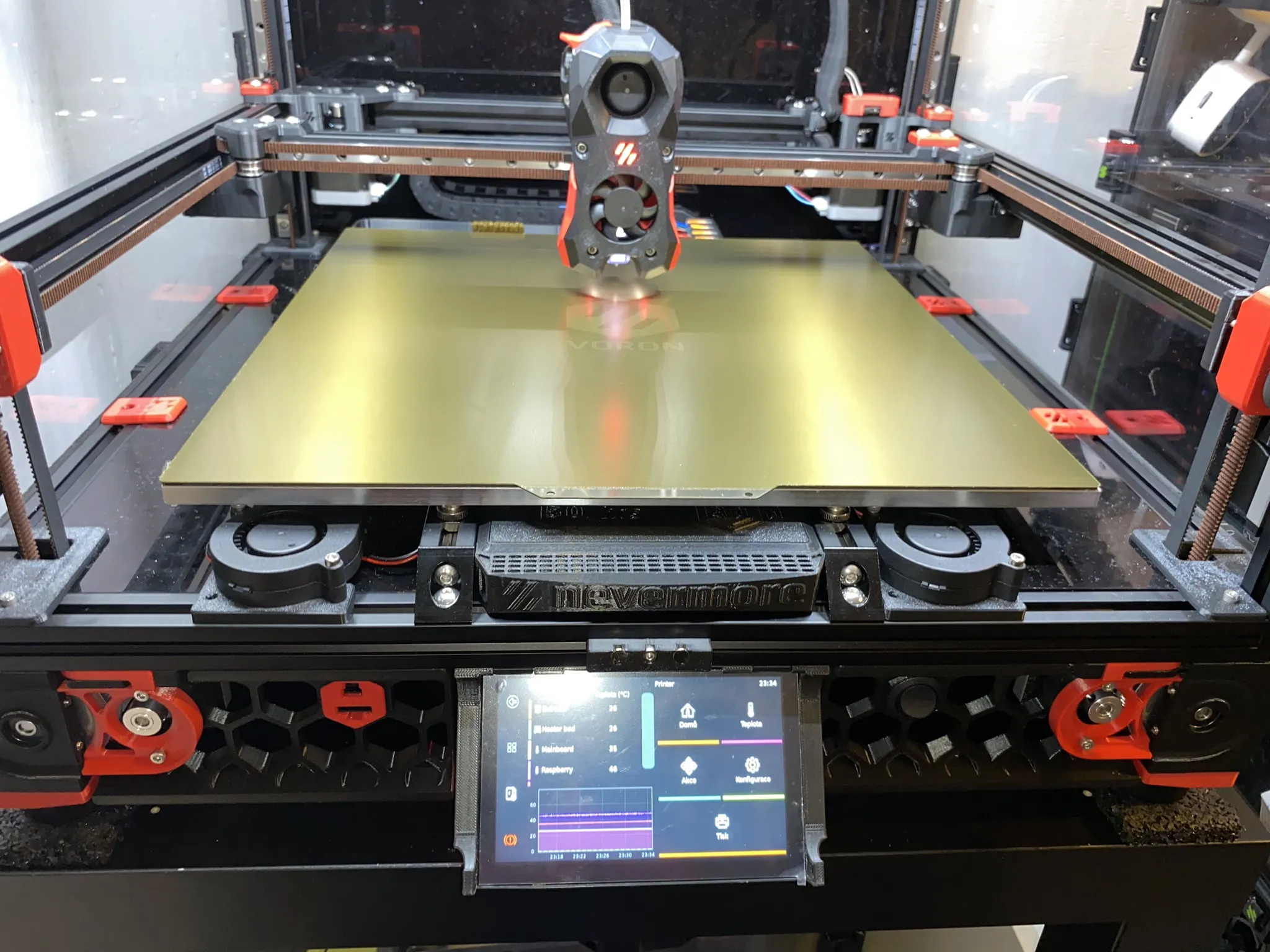 Front mount for new BTT 5" Display V2.1