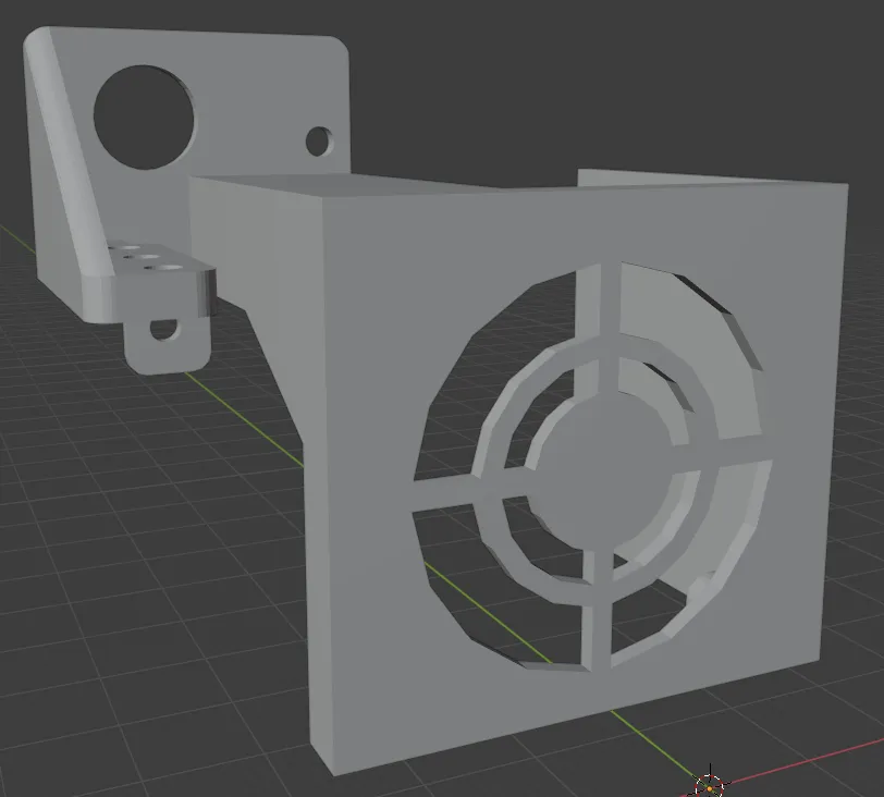 Tiêu đề Tấm che quạt BLTouch Tóm tắt Bản phối lại của thin
