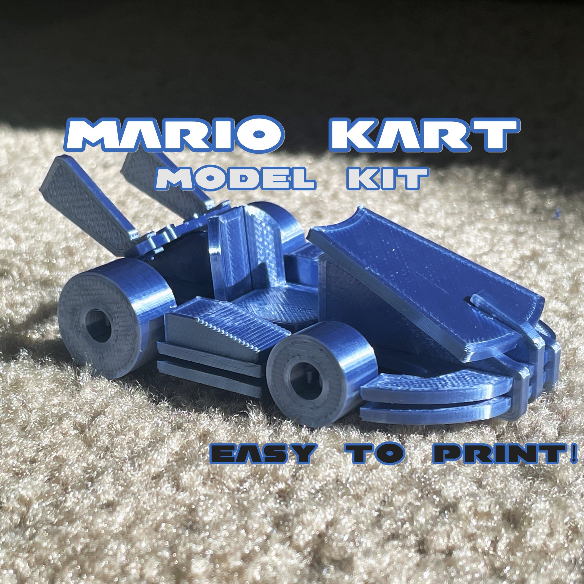 Tiêu đề Mario Kart Go-Kart - Model Kit Tổng hợp Bộ mô hình Mario