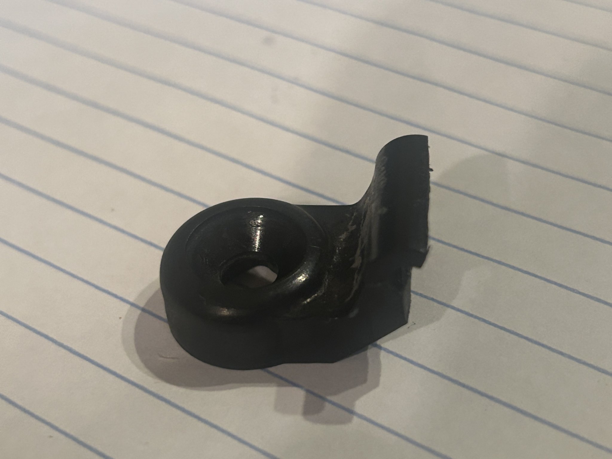 1995-2004 Toyota Tacoma extended cab window bracket