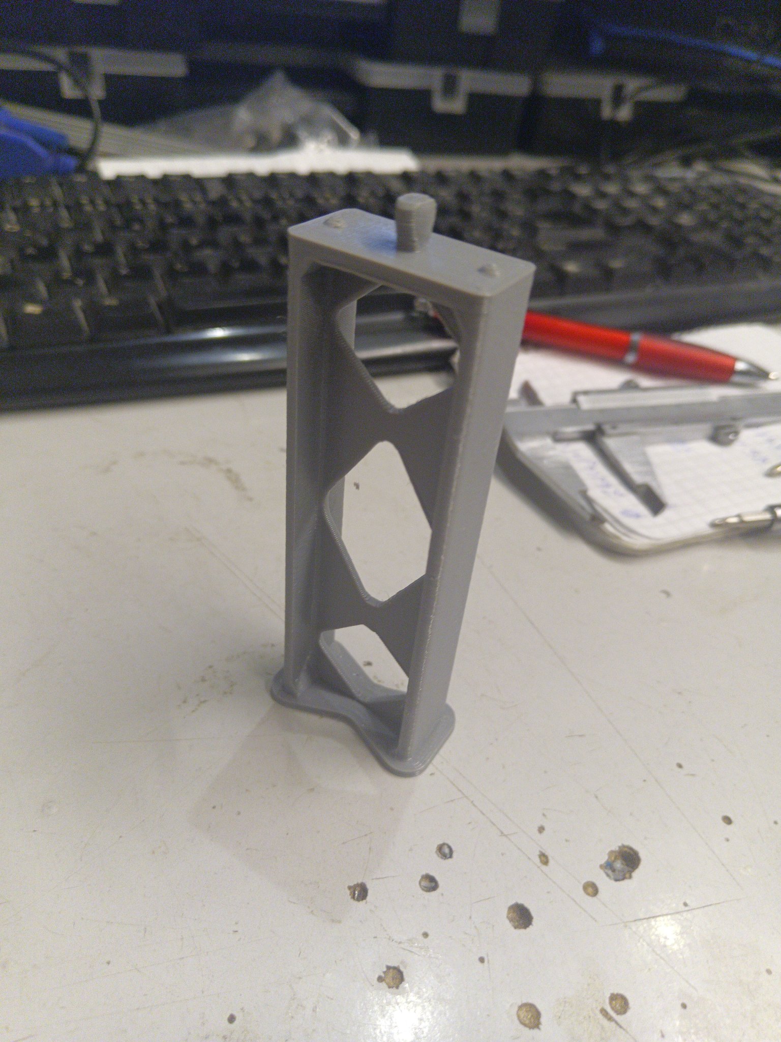 Lego City rails storage pin