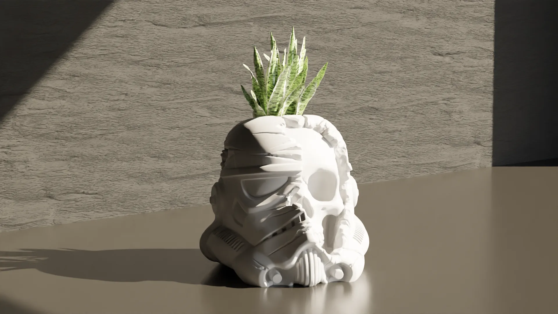 Tiêu đề Deathtooper - Star Wars Pot Plant Tóm tắt Death Trooper - Cây