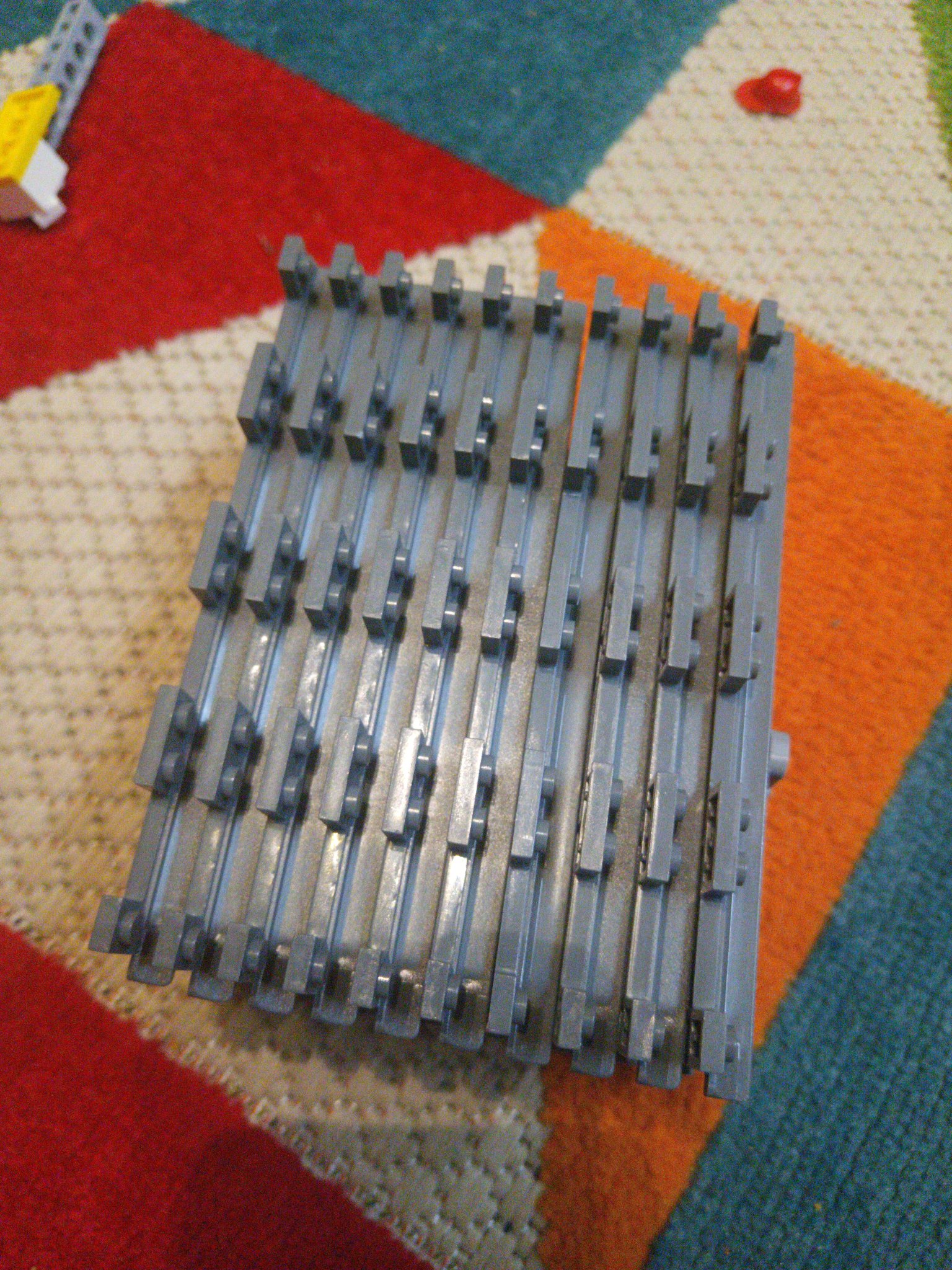 Lego City rails storage pin