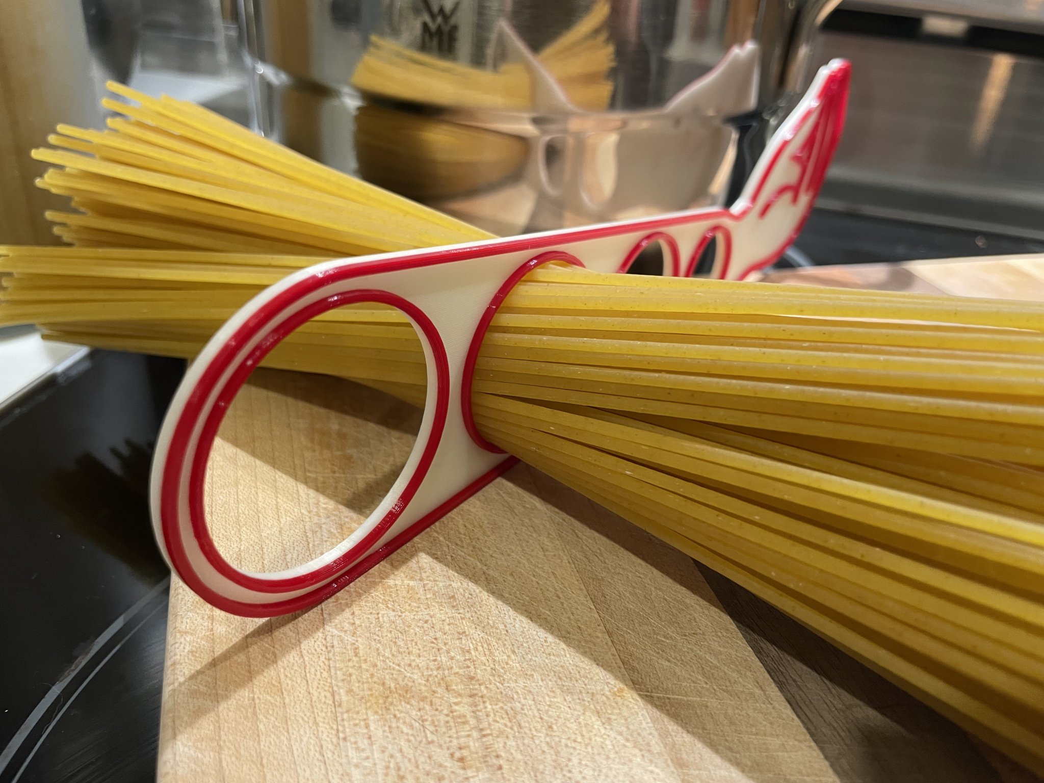 "Italian Gesture" Spaghetti Measure