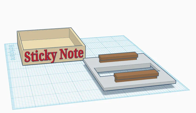 Hộp Đựng Giấy Nhớ "Ốm Yếu"