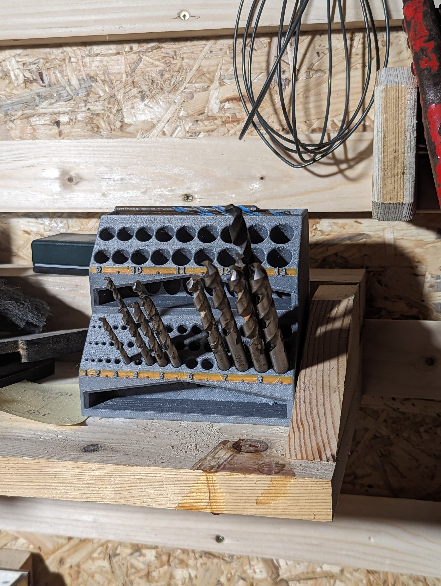 Giá đỡ máy khoan (cho thanh treo kiểu Pháp)