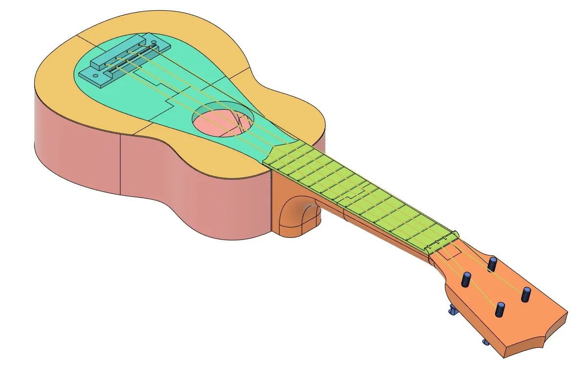 Ukulele Concerto Dành Cho In 3D